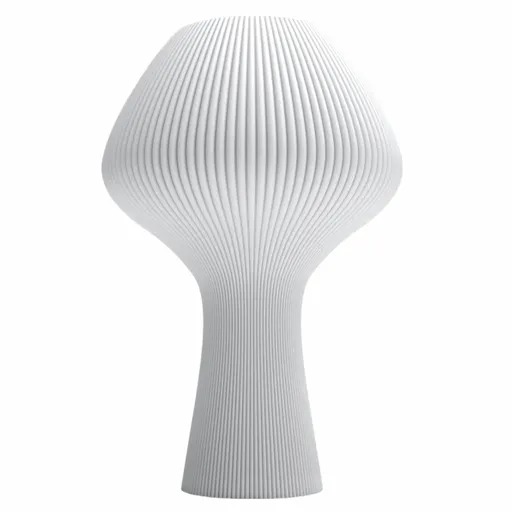 Lampe ANY Blanc, détail nervures