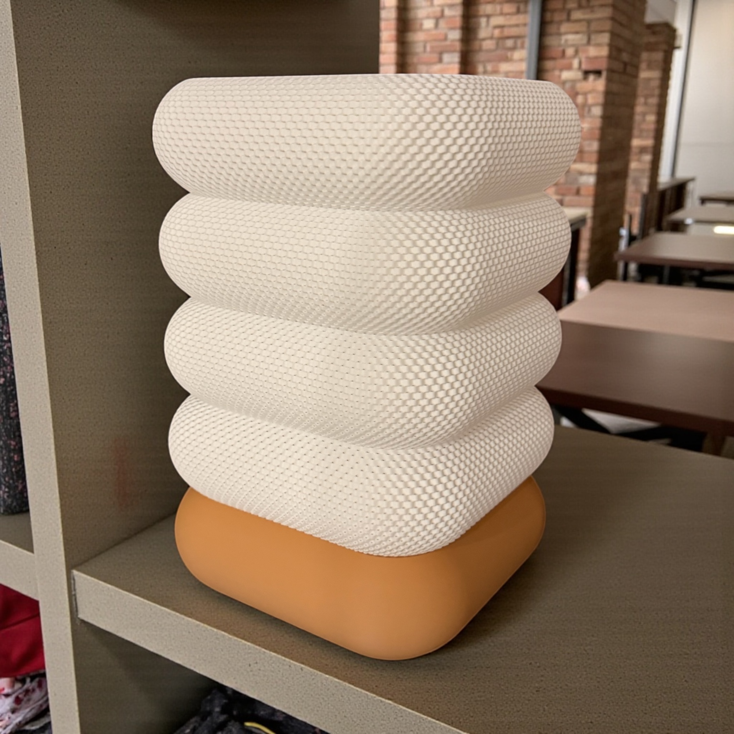 Lampe Cocon finition Blanc