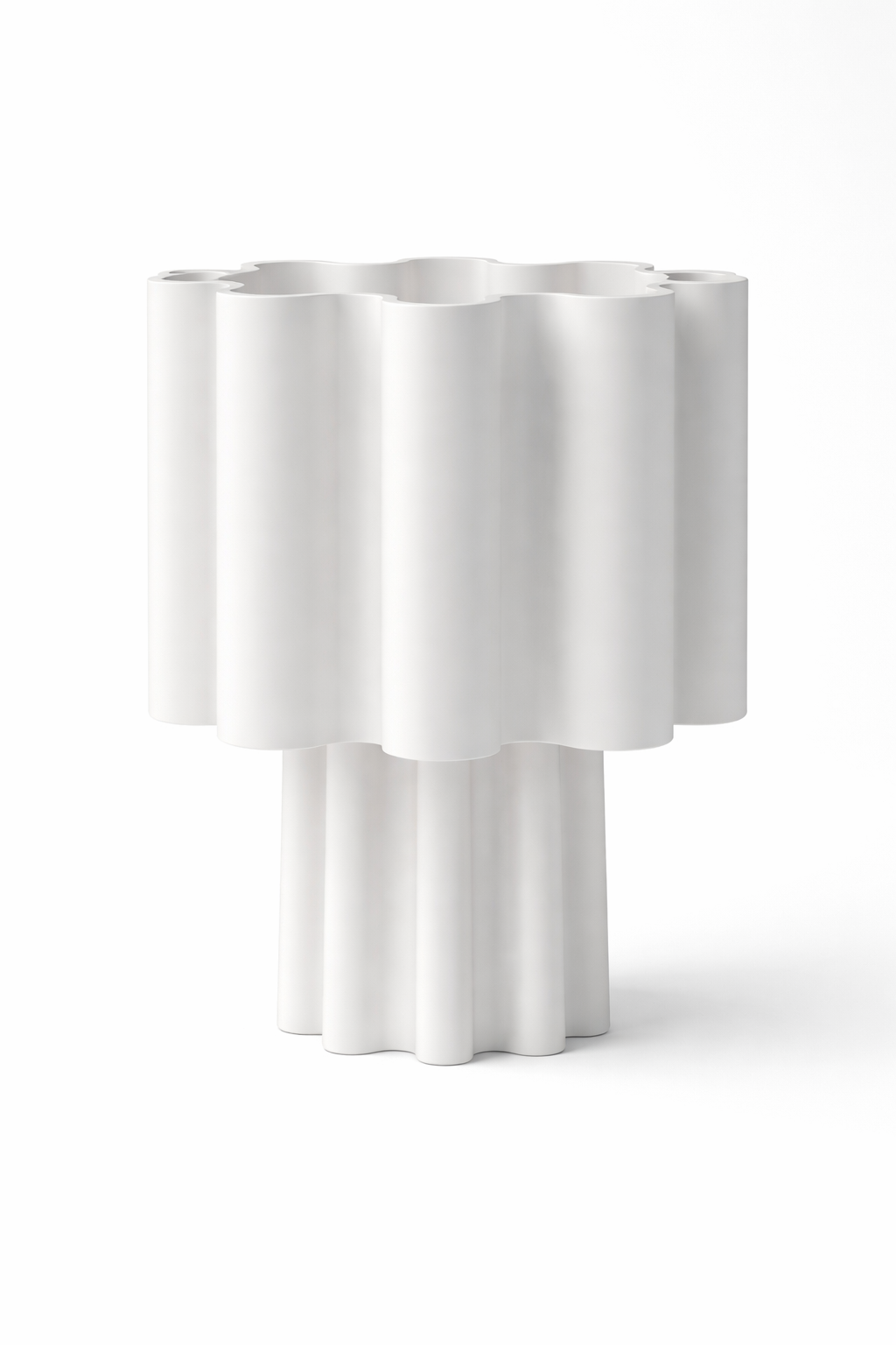 Lampe Java finition blanche