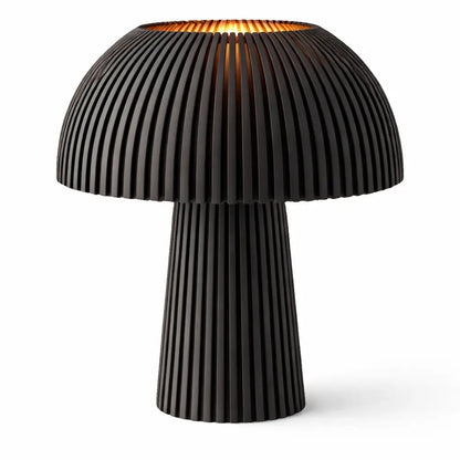 Lampe NOMA — Luminaire cannelé design, 34 cm | VRAIJOUR
