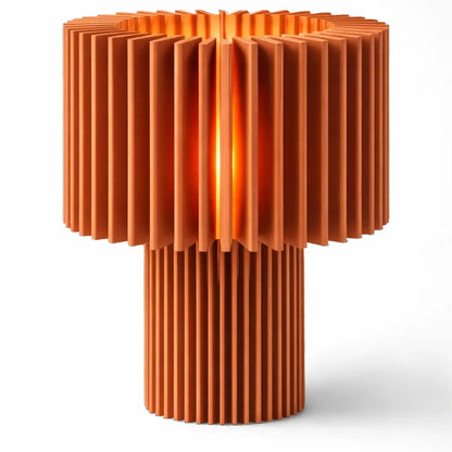 Lampe BONIE — Sculpturale à lamelles 34 cm | VRAIJOUR