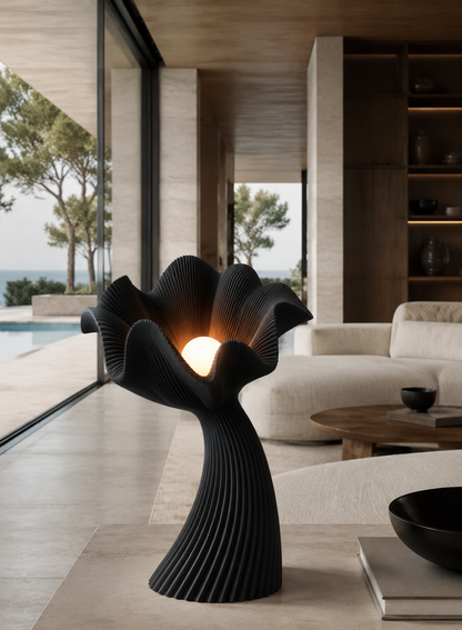 Lampe FLORA — Sculpturale fleur 30, 50 et 75 cm | VRAIJOUR