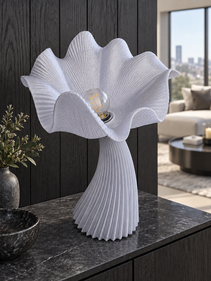 Lampe FLORA — Sculpturale fleur 30, 50 et 75 cm | VRAIJOUR Translucide