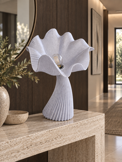 Lampe FLORA — Sculpturale fleur 30, 50 et 75 cm | VRAIJOUR Translucide