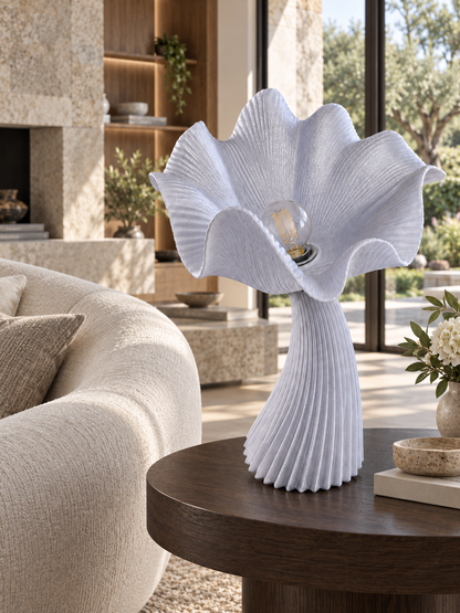 Lampe FLORA — Sculpturale fleur 30, 50 et 75 cm | VRAIJOUR Translucide