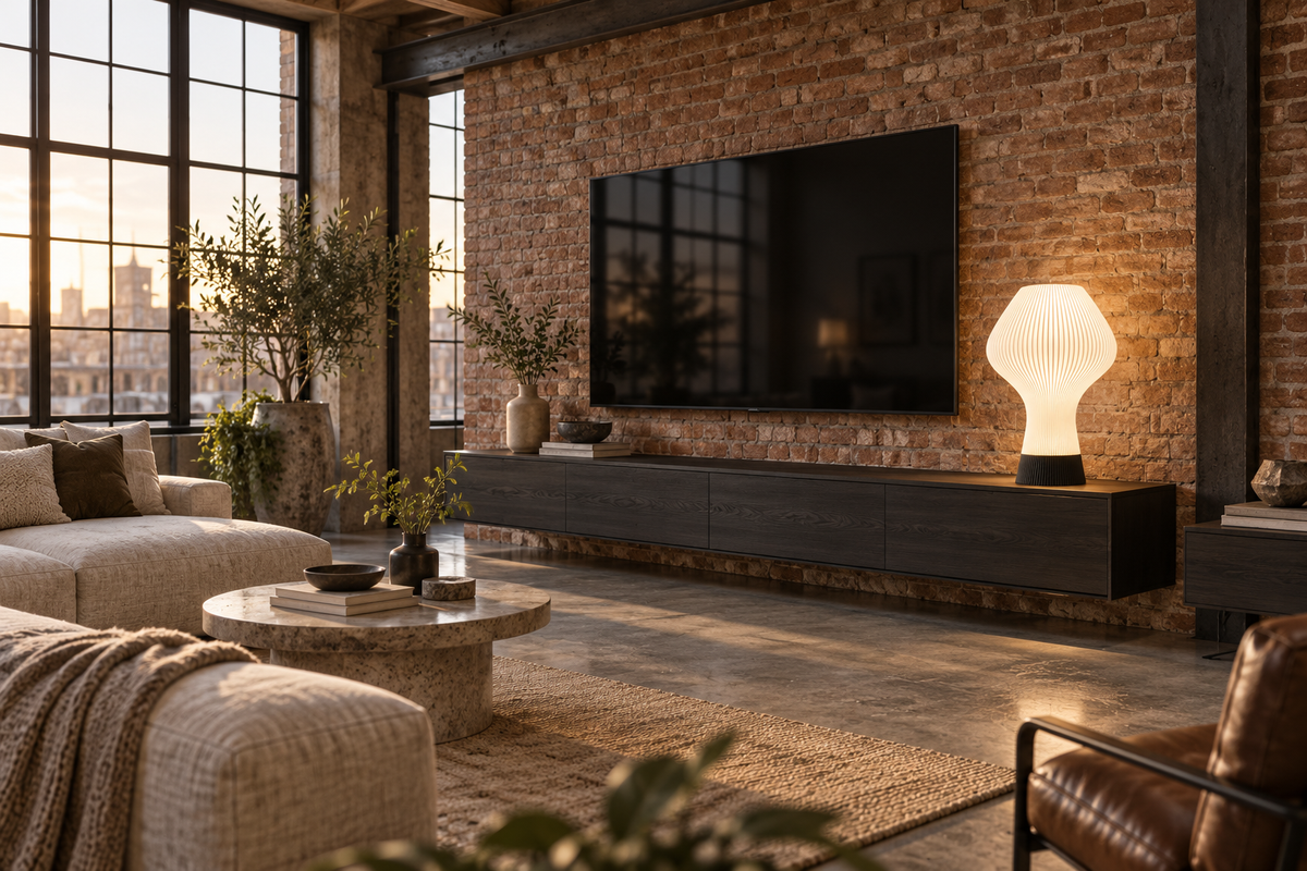 Lampe ANY — Sculpturale nervurée 47 ou 80 cm | VRAIJOUR