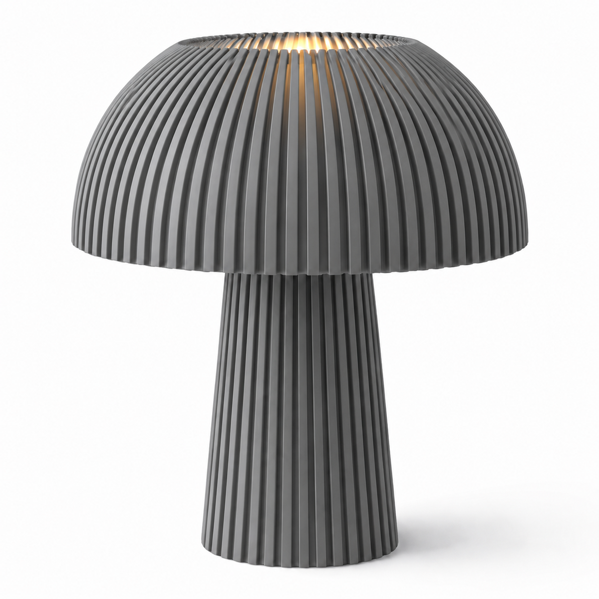 Lampe NOMA — Luminaire cannelé design, 34 cm | VRAIJOUR
