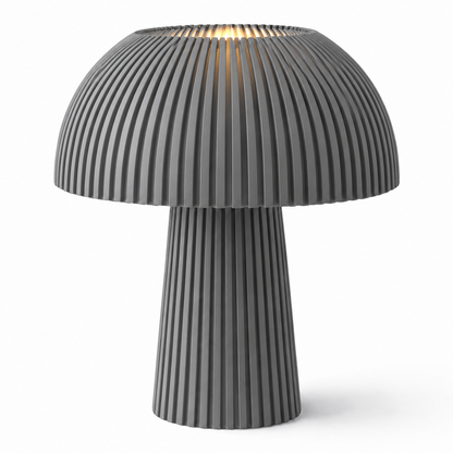 Lampe NOMA — Luminaire cannelé design, 34 cm | VRAIJOUR