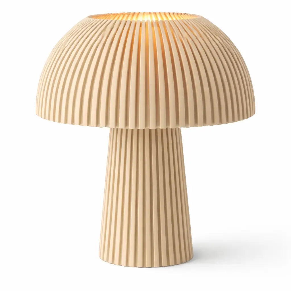 Lampe NOMA — Luminaire cannelé design, 34 cm | VRAIJOUR