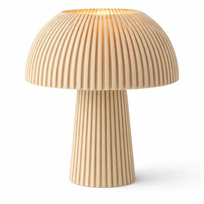 Lampe NOMA — Luminaire cannelé design, 34 cm | VRAIJOUR
