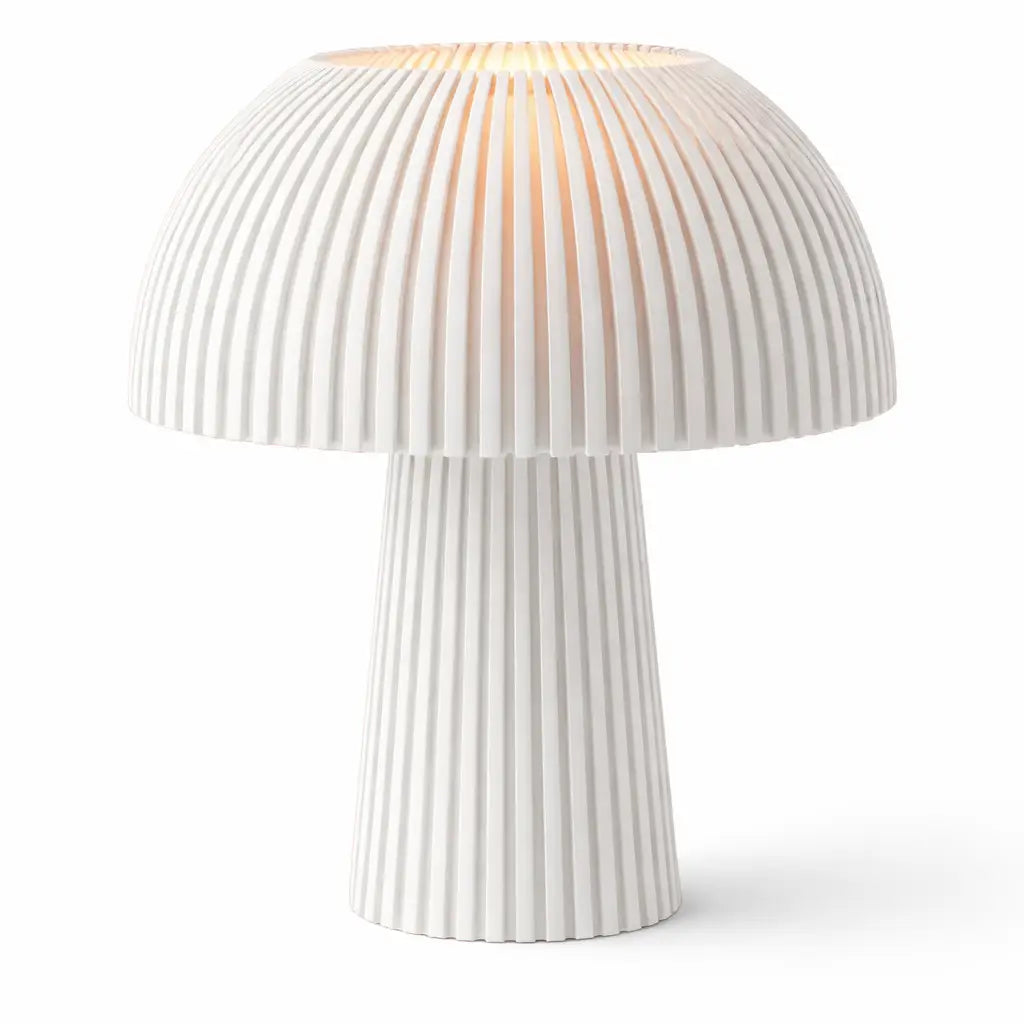 Lampe NOMA — Luminaire cannelé design, 34 cm | VRAIJOUR